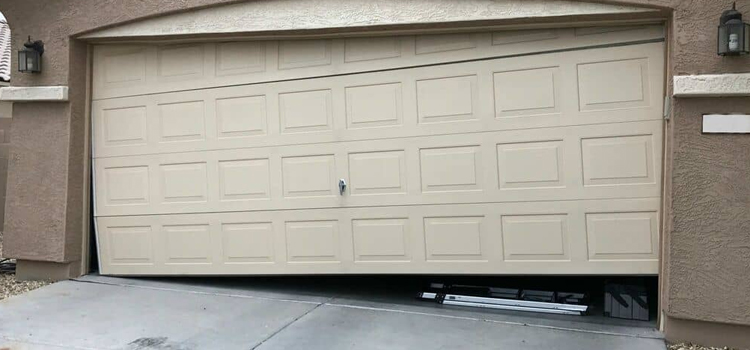 garage-door-bent-off-track-repair in Innisfil